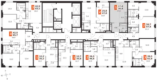 Квартира Студия, 30.8 м² ЖК «Sydney City» Фото 2 Квартира Студия, 30.8 м² ЖК «Sydney City» Фото 2