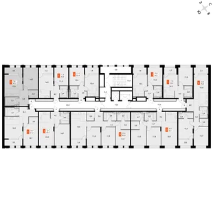 Квартира 1-комн. квартира, 49.2 м² ЖК «Философия» Фото 2 Квартира 1-комн. квартира, 49.2 м² ЖК «Философия» Фото 2