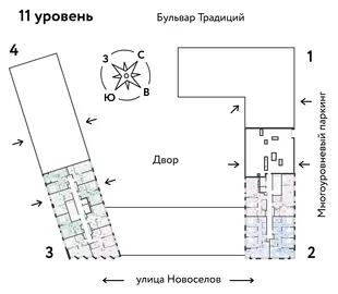 Квартира 2-комн. квартира, 38.56 м² ЖК «Микрорайон Домашний» Фото 1 Квартира 2-комн. квартира, 38.56 м² ЖК «Микрорайон Домашний» Фото 1
