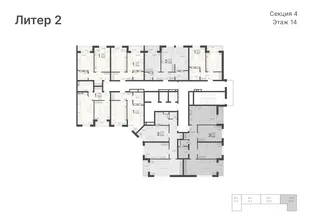 Квартира 2-комн. квартира, 59.68 м² ЖК «Светский лес» Фото 1 Квартира 2-комн. квартира, 59.68 м² ЖК «Светский лес» Фото 1