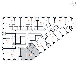 Квартира 2-комн. квартира, 65.8 м² ЖК «Фордевинд» Фото 2 Квартира 2-комн. квартира, 65.8 м² ЖК «Фордевинд» Фото 2