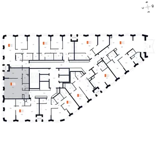 Квартира 2-комн. квартира, 54.2 м² ЖК «Фордевинд» Фото 2 Квартира 2-комн. квартира, 54.2 м² ЖК «Фордевинд» Фото 2