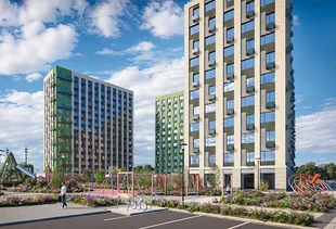 Квартира Студия, 22.53 м² ЖК «Микрорайон Домашний» Фото 2 Квартира Студия, 22.53 м² ЖК «Микрорайон Домашний» Фото 2