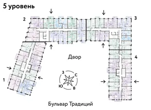 Квартира Студия, 22.29 м² ЖК «Микрорайон Домашний» Фото 1 Квартира Студия, 22.29 м² ЖК «Микрорайон Домашний» Фото 1