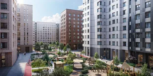 Квартира Студия, 25.65 м² ЖК «Заречье Парк» Фото 4