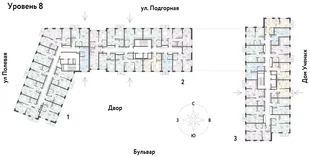 Квартира 2-комн. квартира, 34.06 м² ЖК «Авторский» Фото 1 Квартира 2-комн. квартира, 34.06 м² ЖК «Авторский» Фото 1