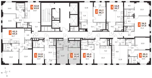 Квартира 1-комн. квартира, 35.4 м² ЖК «Sydney City» Фото 2 Квартира 1-комн. квартира, 35.4 м² ЖК «Sydney City» Фото 2