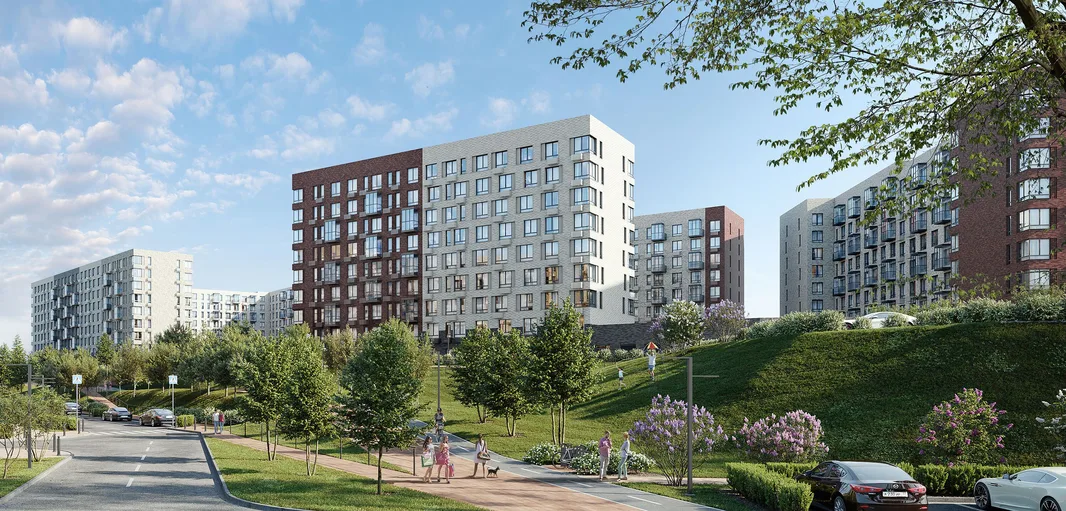 Квартира 1-комн. квартира, 40.77 м² ЖК «Подольские кварталы» Фото 1