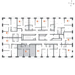 Квартира 3-комн. квартира, 53.3 м² ЖК «Флабеллум» Фото 2 Квартира 3-комн. квартира, 53.3 м² ЖК «Флабеллум» Фото 2