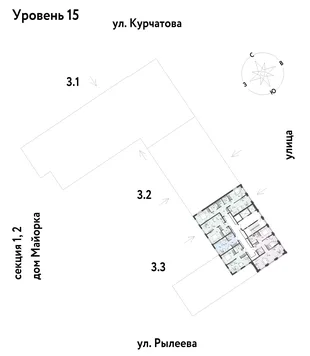 Квартира Студия, 23.03 м² ЖК «Остров-сад» Фото 1 Квартира Студия, 23.03 м² ЖК «Остров-сад» Фото 1