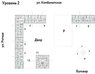 Квартира 2-комн. квартира, 36.53 м² ЖК «Уральский сад» Фото 1 Квартира 2-комн. квартира, 36.53 м² ЖК «Уральский сад» Фото 1