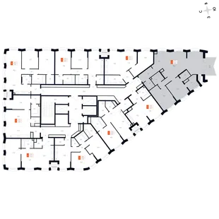 Квартира 3-комн. квартира, 95.9 м² ЖК «Фордевинд» Фото 2 Квартира 3-комн. квартира, 95.9 м² ЖК «Фордевинд» Фото 2