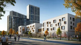 Квартира Студия, 30.3 м² ЖК «1-й Саларьевский» Фото 25