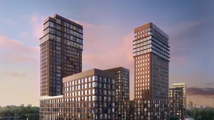 Квартира Студия, 29.47 м² ЖК «Квартал на воде» Фото 3