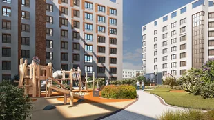 Квартира 2-комн. квартира, 56.1 м² ЖК «Жилой кластер Q на Кулагина» Фото 35
