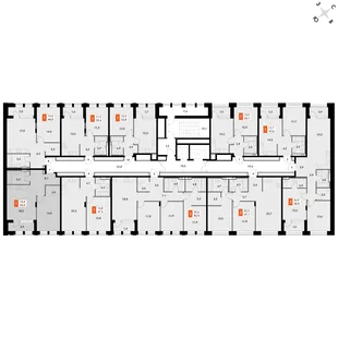 Квартира 1-комн. квартира, 51.2 м² ЖК «Философия» Фото 2 Квартира 1-комн. квартира, 51.2 м² ЖК «Философия» Фото 2