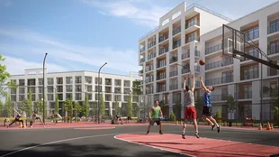 Квартира 1-комн. квартира, 28.6 м² Апарт-комплекс «Альморе» Фото 3 Квартира 1-комн. квартира, 28.6 м² Апарт-комплекс «Альморе» Фото 3