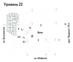 Квартира 3-комн. квартира, 48.48 м² ЖК «Страна.Энтузиастов» Фото 1 Квартира 3-комн. квартира, 48.48 м² ЖК «Страна.Энтузиастов» Фото 1