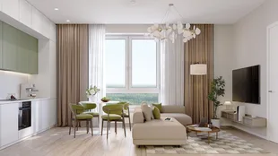 Квартира Студия, 31.82 м² ЖК «Литературный Квартал» Фото 14