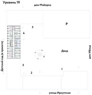 Квартира 2-комн. квартира, 37.28 м² ЖК «Остров-сад» Фото 1 Квартира 2-комн. квартира, 37.28 м² ЖК «Остров-сад» Фото 1