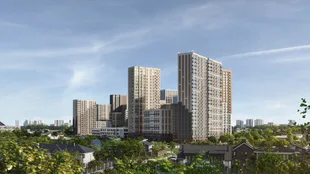 Квартира Студия, 30.3 м² ЖК «1-й Саларьевский» Фото 33