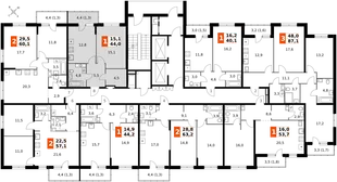 Квартира 1-комн. квартира, 44 м² ЖК «Олимп» Фото 1