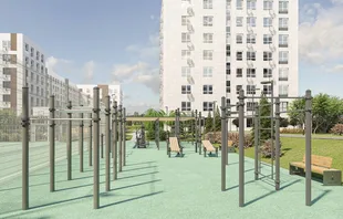 Квартира 1-комн. квартира, 39.03 м² ЖК «Атмосфера» Фото 12 Квартира 1-комн. квартира, 39.03 м² ЖК «Атмосфера» Фото 12