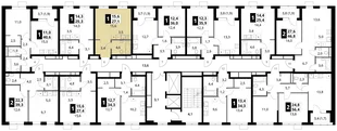 Квартира Студия, 27.1 м² ЖК «1-й Ясеневский» Фото 1 Квартира Студия, 27.1 м² ЖК «1-й Ясеневский» Фото 1