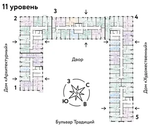 Квартира Студия, 21.44 м² ЖК «Микрорайон Домашний» Фото 1 Квартира Студия, 21.44 м² ЖК «Микрорайон Домашний» Фото 1