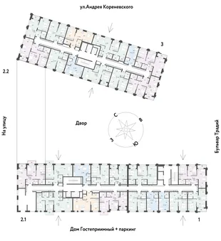 Квартира Студия, 21.38 м² ЖК «Микрорайон Домашний» Фото 1 Квартира Студия, 21.38 м² ЖК «Микрорайон Домашний» Фото 1