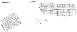 Квартира 2-комн. квартира, 46.99 м² ЖК «Страна.Береговая» Фото 1