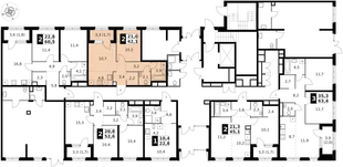 Квартира 2-комн. квартира, 42.1 м² ЖК «1-й Химкинский» Фото 2