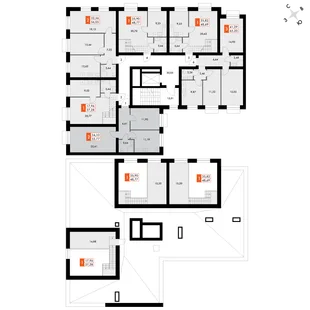 Квартира 2-комн. квартира, 55.2 м² ЖК «ФоРест» Фото 2 Квартира 2-комн. квартира, 55.2 м² ЖК «ФоРест» Фото 2