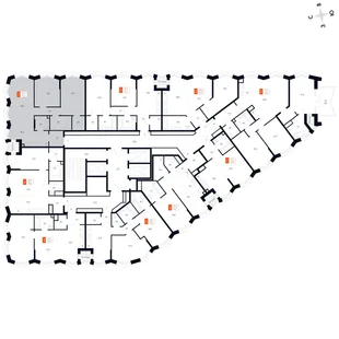 Квартира 3-комн. квартира, 76.3 м² ЖК «Фордевинд» Фото 2 Квартира 3-комн. квартира, 76.3 м² ЖК «Фордевинд» Фото 2