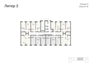 Квартира 1-комн. квартира, 36.05 м² ЖК «Светский лес» Фото 1 Квартира 1-комн. квартира, 36.05 м² ЖК «Светский лес» Фото 1