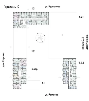 Квартира Студия, 23.96 м² ЖК «Остров-сад» Фото 1 Квартира Студия, 23.96 м² ЖК «Остров-сад» Фото 1