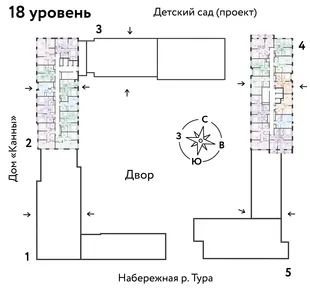 Квартира 3-комн. квартира, 55.26 м² ЖК «Европейский берег 2.0» Фото 1 Квартира 3-комн. квартира, 55.26 м² ЖК «Европейский берег 2.0» Фото 1