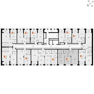 Квартира 3-комн. квартира, 67.3 м² ЖК «Философия» Фото 2 Квартира 3-комн. квартира, 67.3 м² ЖК «Философия» Фото 2
