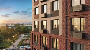 Квартира Студия, 26.89 м² ЖК «Остров-сад» Фото 7 Квартира Студия, 26.89 м² ЖК «Остров-сад» Фото 7