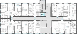 Квартира 3-комн. квартира, 65.01 м² ЖК «Розовое озеро» Фото 1 Квартира 3-комн. квартира, 65.01 м² ЖК «Розовое озеро» Фото 1