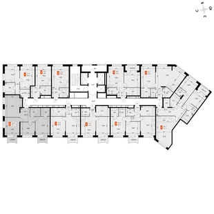Квартира 3-комн. квартира, 79.7 м² ЖК «Фордевинд» Фото 2 Квартира 3-комн. квартира, 79.7 м² ЖК «Фордевинд» Фото 2