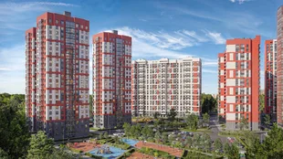 Квартира 1-комн. квартира, 38.8 м² ЖК «Олимп» Фото 1 Квартира 1-комн. квартира, 38.8 м² ЖК «Олимп» Фото 1