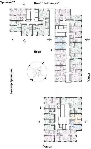 Квартира Студия, 24.31 м² ЖК «Микрорайон Домашний» Фото 1 Квартира Студия, 24.31 м² ЖК «Микрорайон Домашний» Фото 1