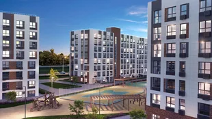 Квартира 1-комн. квартира, 39.03 м² ЖК «Атмосфера» Фото 2 Квартира 1-комн. квартира, 39.03 м² ЖК «Атмосфера» Фото 2