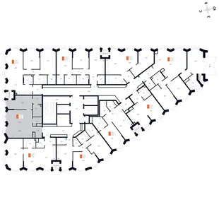 Квартира 2-комн. квартира, 55.6 м² ЖК «Фордевинд» Фото 2 Квартира 2-комн. квартира, 55.6 м² ЖК «Фордевинд» Фото 2