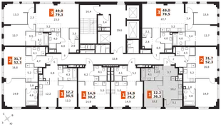 Квартира 1-комн. квартира, 36.3 м² ЖК «Sydney City» Фото 2 Квартира 1-комн. квартира, 36.3 м² ЖК «Sydney City» Фото 2