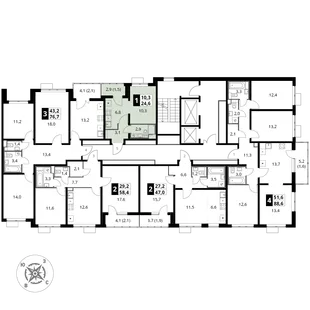 Квартира 1-комн. квартира, 25 м² ЖК «Южная Битца» Фото 1 Квартира 1-комн. квартира, 25 м² ЖК «Южная Битца» Фото 1