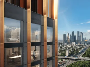 Квартира Студия, 32.8 м² ЖК «Amber Сity» Фото 3
