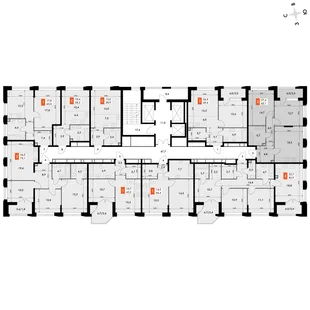 Квартира 2-комн. квартира, 62.1 м² ЖК «Фордевинд» Фото 2 Квартира 2-комн. квартира, 62.1 м² ЖК «Фордевинд» Фото 2