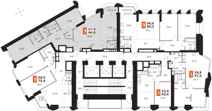 Квартира 3-комн. квартира, 98 м² ЖК «Архитектор» Фото 2 Квартира 3-комн. квартира, 98 м² ЖК «Архитектор» Фото 2